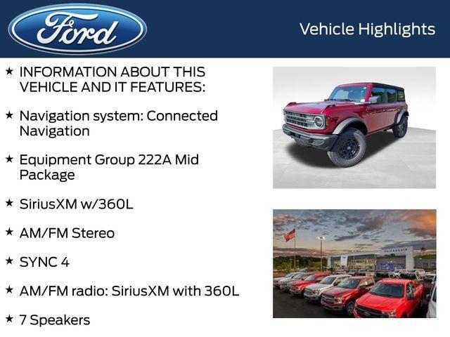 new 2025 Ford Bronco car, priced at $51,915