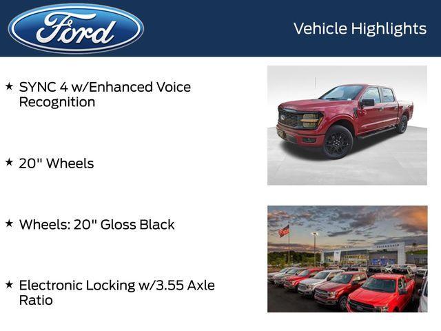 new 2025 Ford F-150 car, priced at $50,024