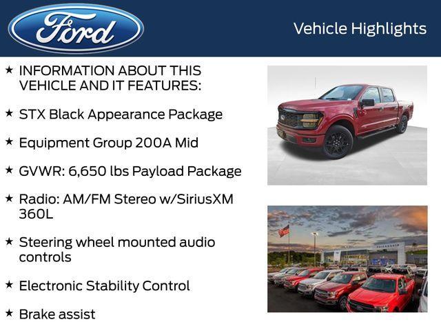 new 2025 Ford F-150 car, priced at $50,024