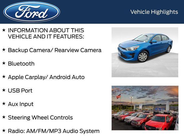 used 2021 Kia Rio car, priced at $10,248