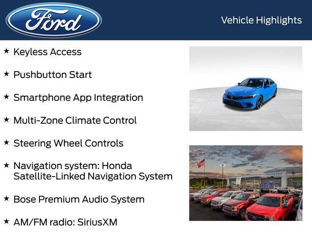 used 2022 Honda Civic car, priced at $27,398