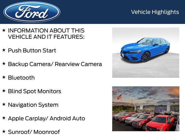 used 2022 Honda Civic car, priced at $26,418