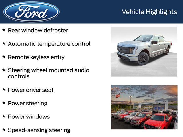 new 2025 Ford F-150 Lightning car, priced at $56,321