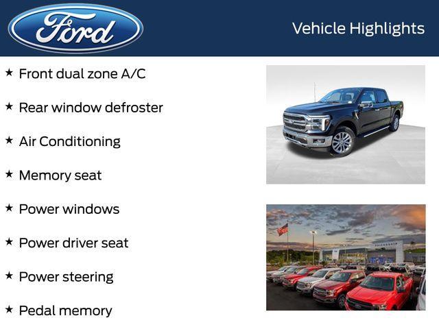 new 2025 Ford F-150 car, priced at $62,460