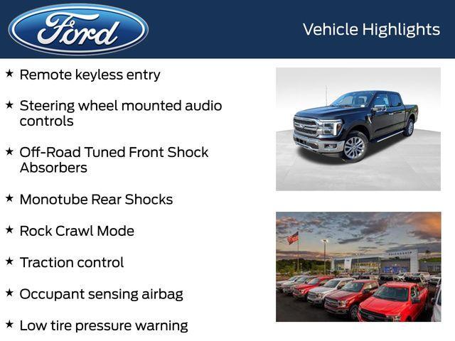 new 2025 Ford F-150 car, priced at $62,460