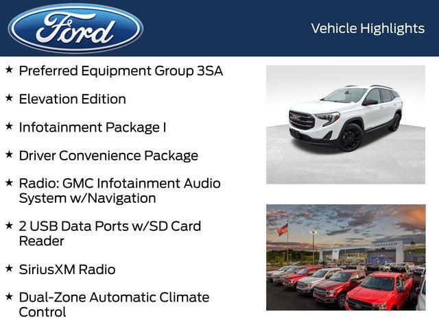 used 2021 GMC Terrain car, priced at $23,818