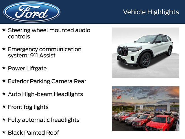 new 2025 Ford Explorer car, priced at $63,435