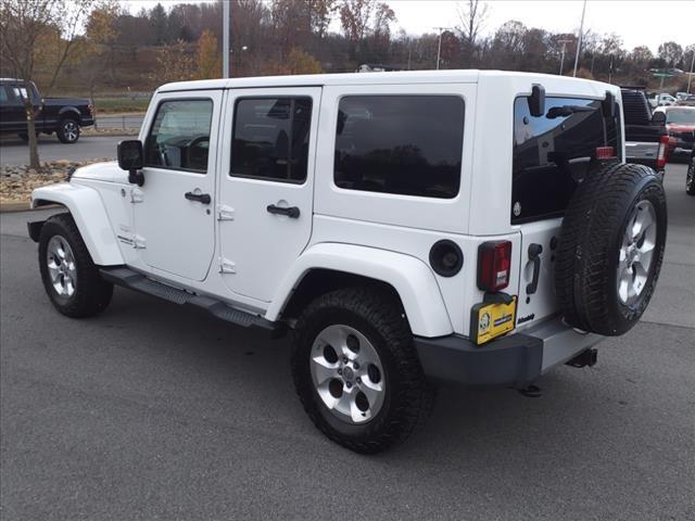 used 2014 Jeep Wrangler Unlimited car, priced at $16,348