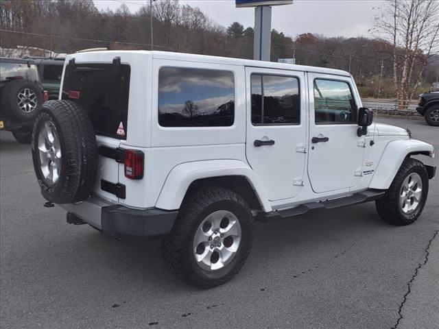 used 2014 Jeep Wrangler Unlimited car, priced at $16,348