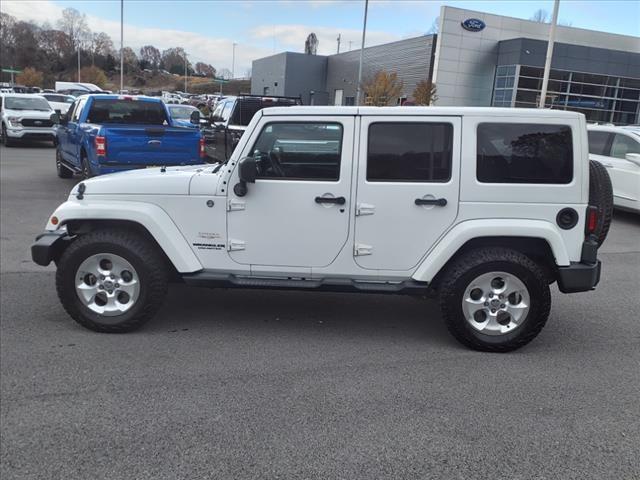 used 2014 Jeep Wrangler Unlimited car, priced at $16,348