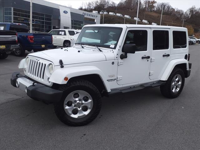 used 2014 Jeep Wrangler Unlimited car, priced at $16,348