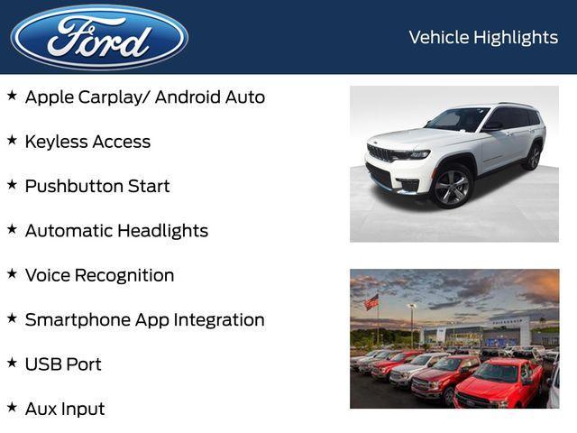 used 2021 Jeep Grand Cherokee L car, priced at $28,648