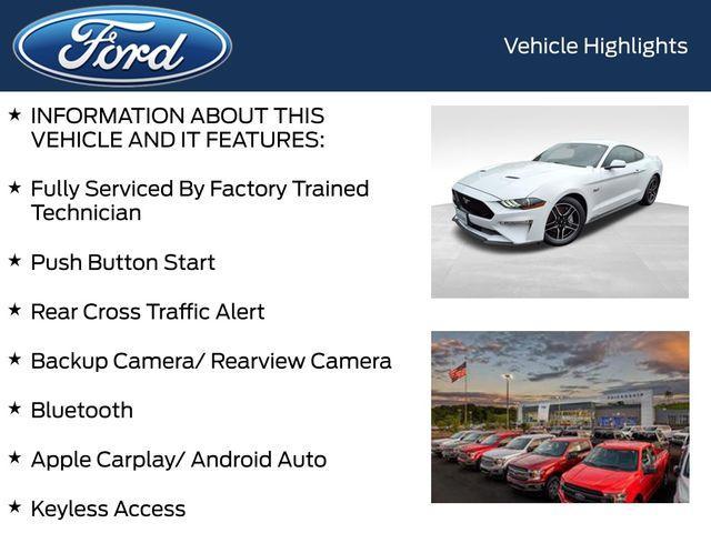 used 2021 Ford Mustang car, priced at $34,518