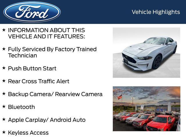 used 2021 Ford Mustang car, priced at $33,998