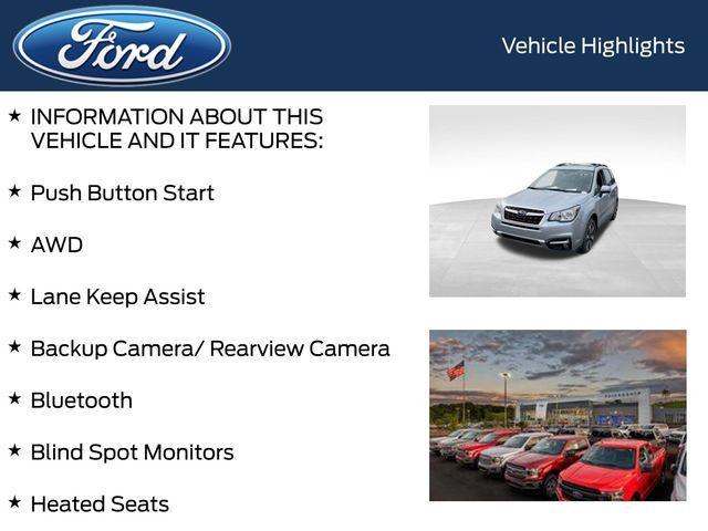 used 2018 Subaru Forester car, priced at $19,998