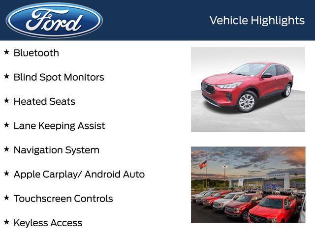 used 2023 Ford Escape car, priced at $22,348