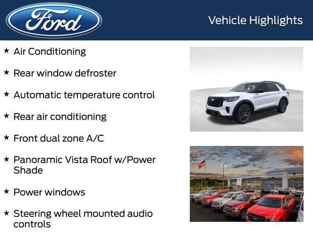 new 2025 Ford Explorer car, priced at $62,863