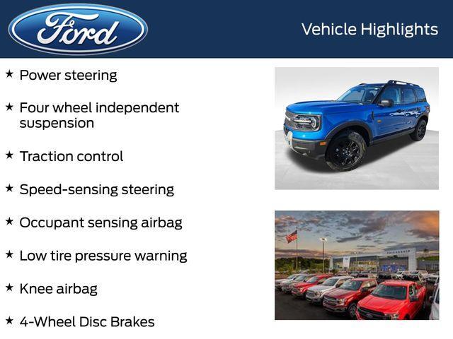 new 2025 Ford Bronco Sport car, priced at $38,302