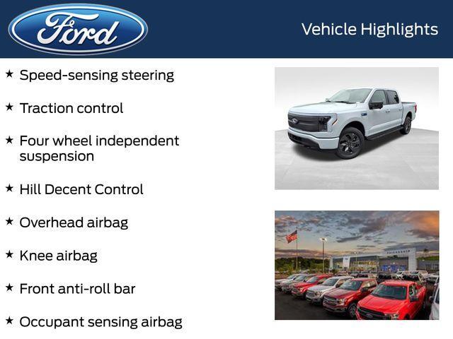 new 2025 Ford F-150 Lightning car, priced at $57,240