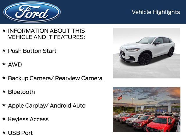 used 2024 Honda HR-V car, priced at $26,828