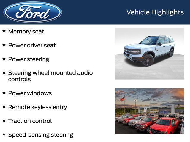new 2025 Ford Bronco Sport car, priced at $38,620