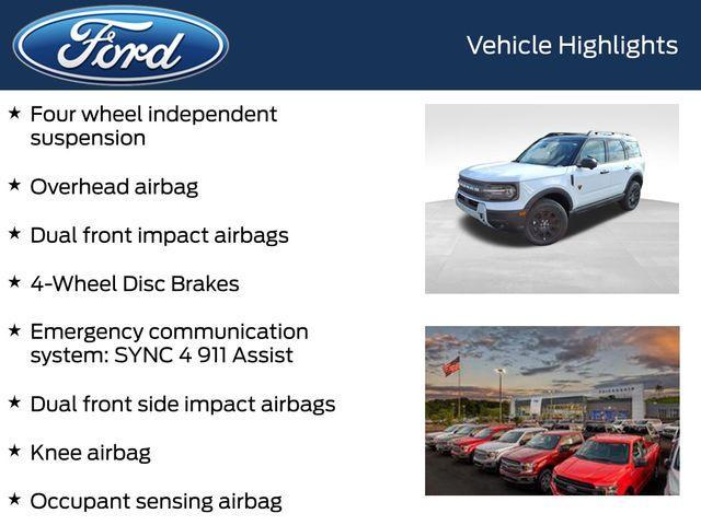 new 2025 Ford Bronco Sport car, priced at $38,620