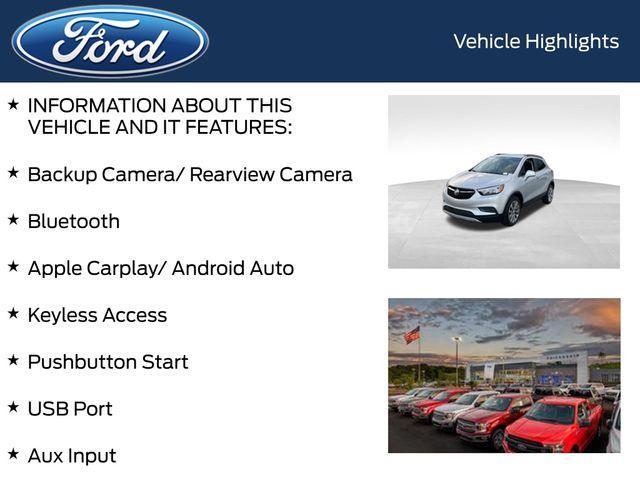 used 2019 Buick Encore car, priced at $16,218