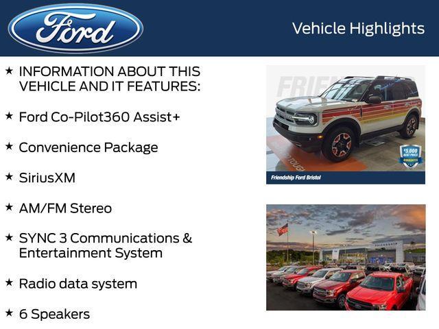 new 2024 Ford Bronco Sport car, priced at $31,476