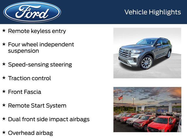 new 2025 Ford Explorer car, priced at $44,049