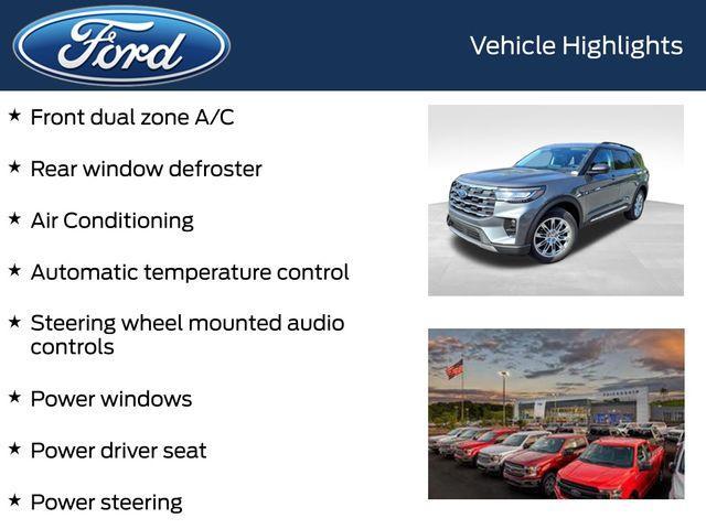 new 2025 Ford Explorer car, priced at $44,049