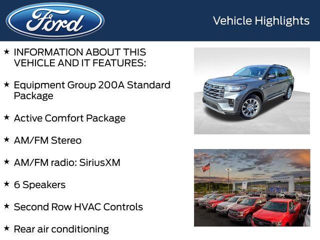 new 2025 Ford Explorer car, priced at $44,049