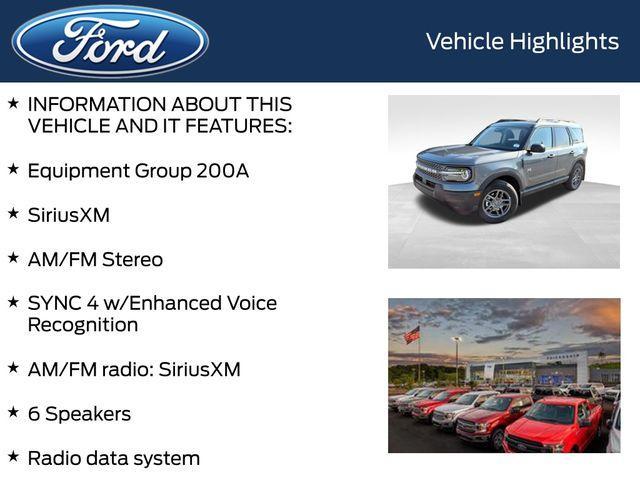 new 2025 Ford Bronco Sport car, priced at $29,888