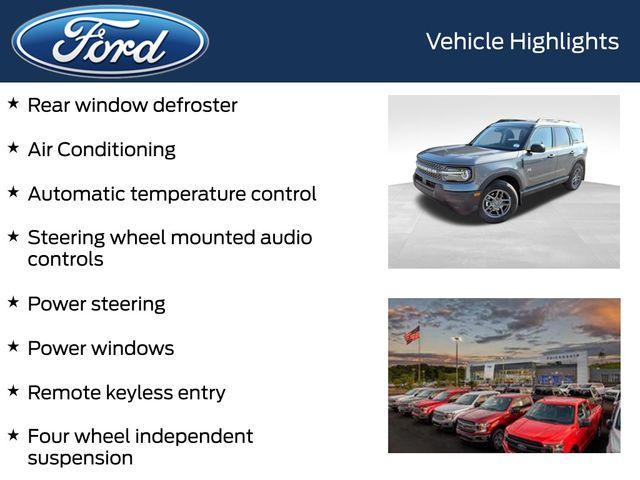 new 2025 Ford Bronco Sport car, priced at $29,888