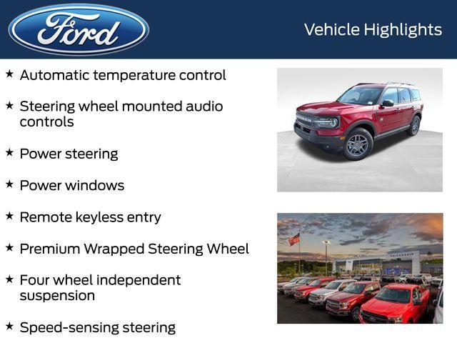 new 2025 Ford Bronco Sport car, priced at $31,838