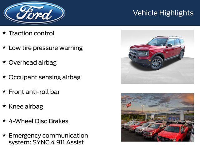 new 2025 Ford Bronco Sport car, priced at $31,838