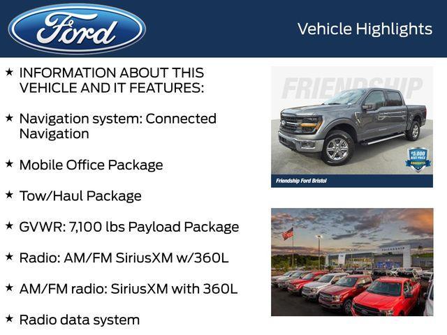 new 2024 Ford F-150 car, priced at $51,755