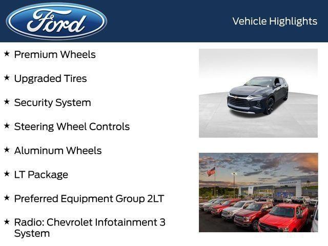 used 2022 Chevrolet Blazer car, priced at $24,908