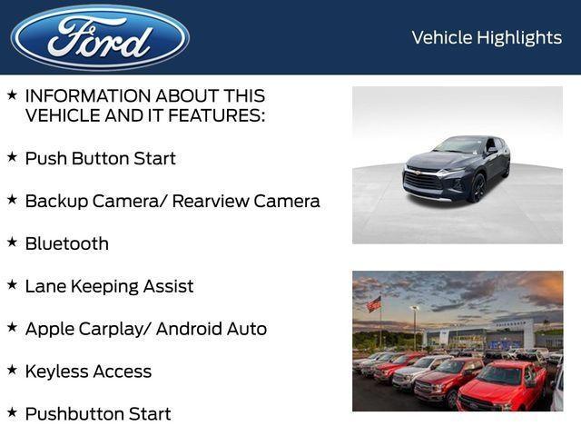 used 2022 Chevrolet Blazer car, priced at $24,908