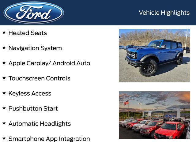 used 2022 Ford Bronco car, priced at $44,438