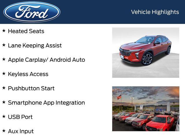 used 2024 Chevrolet Trax car, priced at $23,548