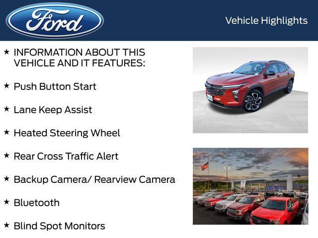 used 2024 Chevrolet Trax car, priced at $23,548