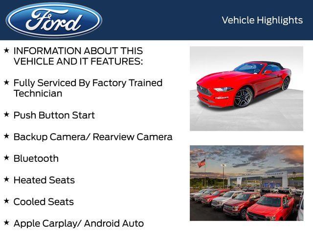 used 2023 Ford Mustang car, priced at $22,968