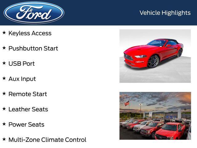 used 2023 Ford Mustang car, priced at $22,968
