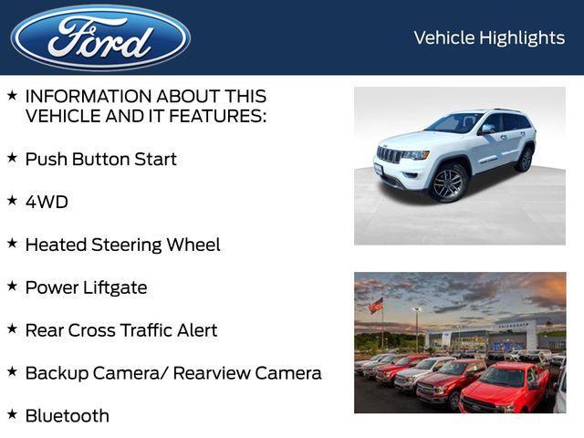 used 2021 Jeep Grand Cherokee car, priced at $25,938