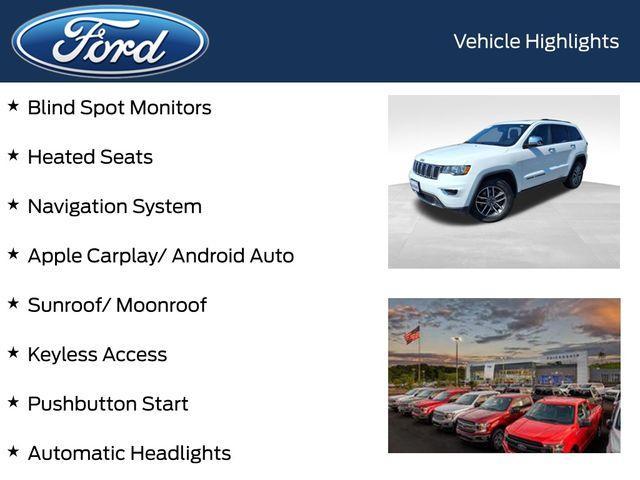 used 2021 Jeep Grand Cherokee car, priced at $25,938