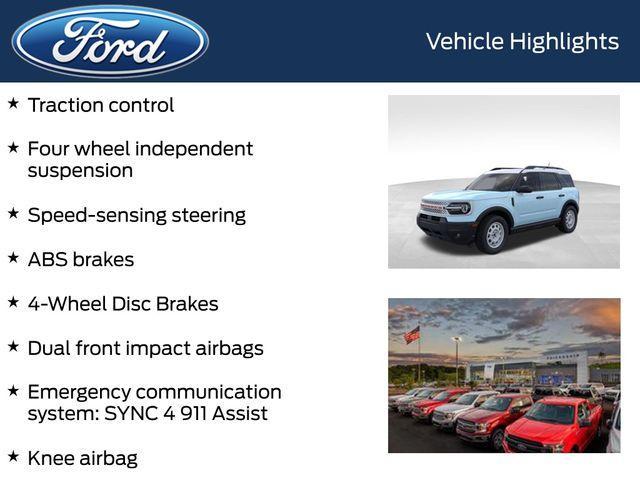 new 2025 Ford Bronco Sport car, priced at $34,313