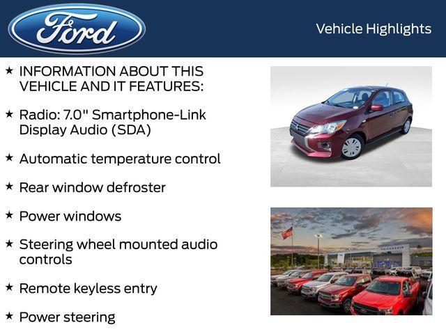 used 2022 Mitsubishi Mirage car, priced at $13,938