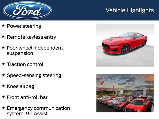 new 2025 Ford Mustang car, priced at $53,957