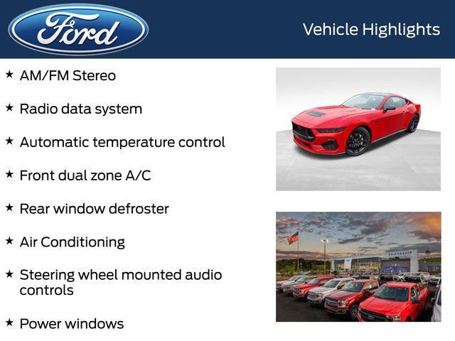 new 2025 Ford Mustang car, priced at $53,957