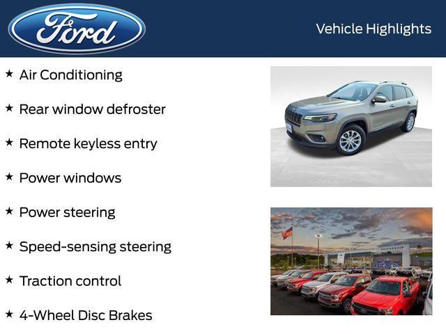 used 2019 Jeep Cherokee car, priced at $13,228
